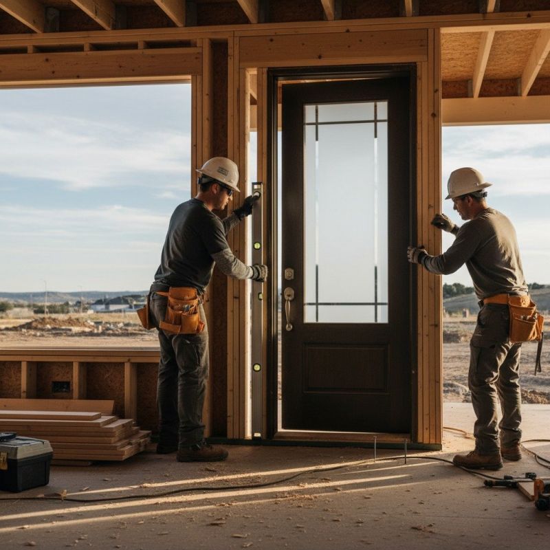 Farmhouse Door Installation