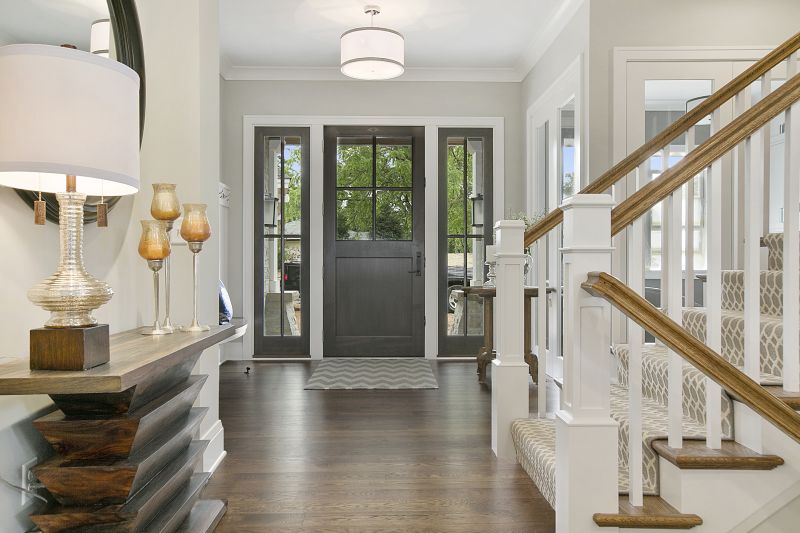 Modern Farmhouse Entryways