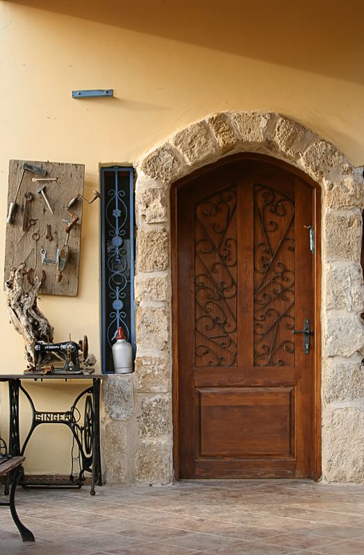 Farmhouse Door in Entryway